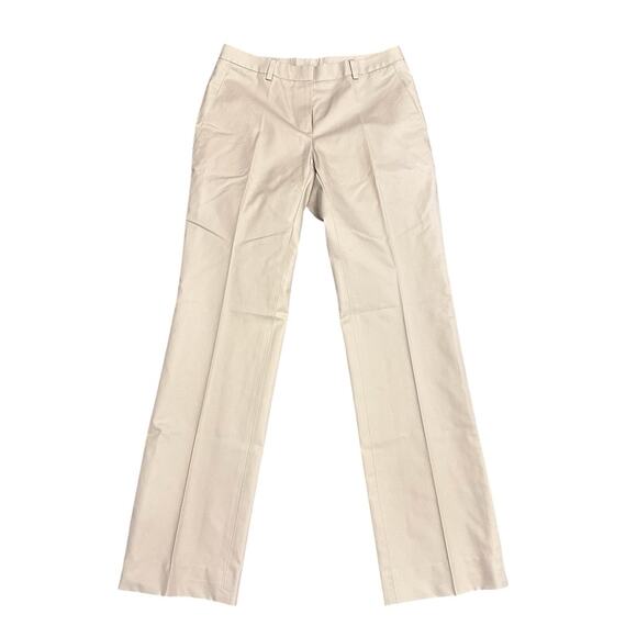 Brooks Brothers Womens Pants Advantage Chino Beige Khaki Size 2 W28 31L - Picture 1 of 9